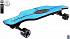 Скейтборд пластиковый Y-Scoo Longboard Shark Tir 31" 408-B с сумкой, черно-синий  - миниатюра №1